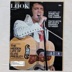 Look Magazine Elvis Presley (1971)