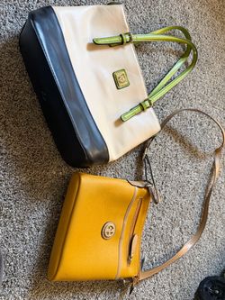 Ann Klein and Giani Bernini purse