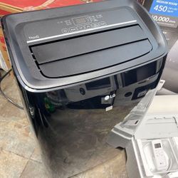 LG - Portable 10000 BTU Air Conditioner with Dehumidifier & Wi-Fi 