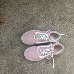Pink Womens Vans Size 7