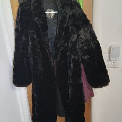 Fur Coat And Vest 