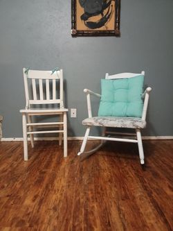 Farmhouse rocker and chair