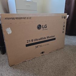 New In Box LG Monitor (Open Box)