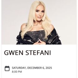 Gwen Stefani Tickets