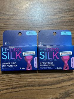 Schick Hydro Silk 3 Blade Razor Refills 2 For $15