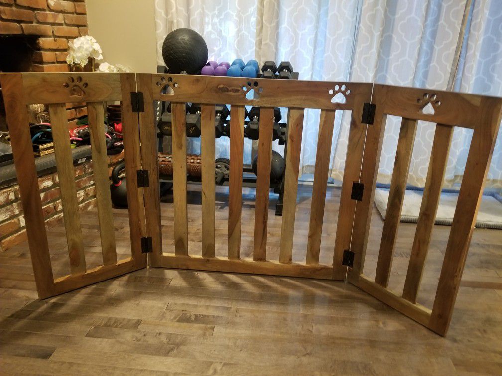 Wooden Pet Gate