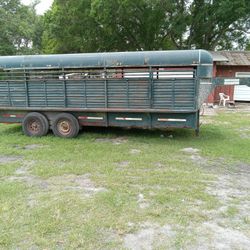 20 Foot Cattle Hauler