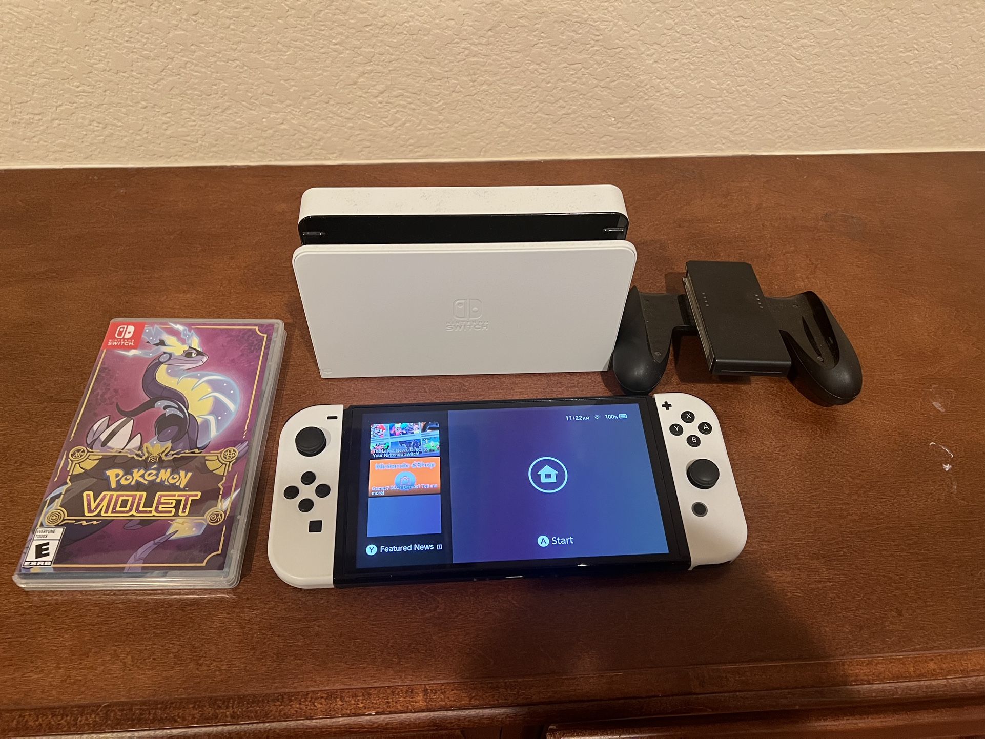 Nintendo Switch OLED With Pokemon Scarlet