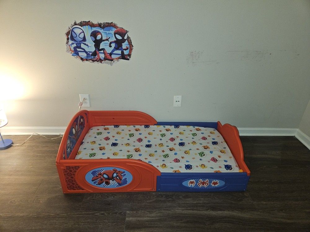 Spiderman Toddler Bed