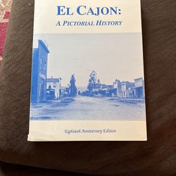 Book From 1989 With Old Photos Of El Cajon 