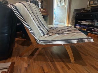 Vintage world market sling chair 2 matching