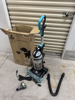 Bissell CleanView Swivel Pet Reach Full-Size Vacuum Cleaner, with Quick Release Wand, & Swivel Steering, 3198A, Color May Vary Light use, excellent co