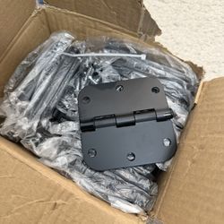 Black Door Hinges 
