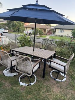 Patio dining set