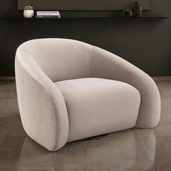 Kyria Brown Swivel Chair