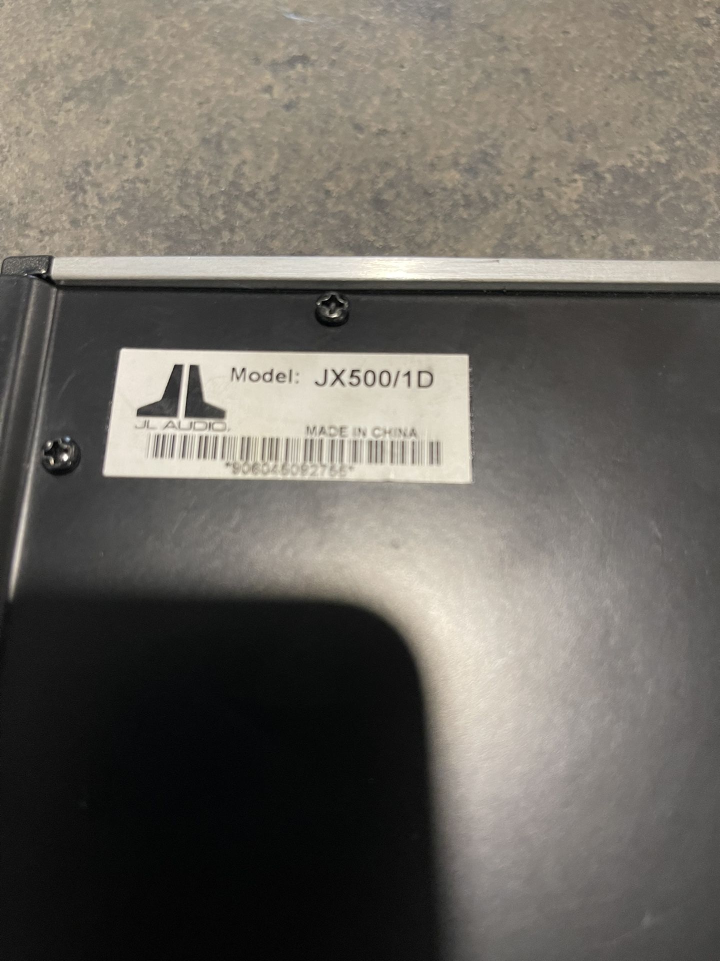JL Audio Jx500/1D 500 Watt Mono Amp Sub Box for Sale in Anaheim, CA