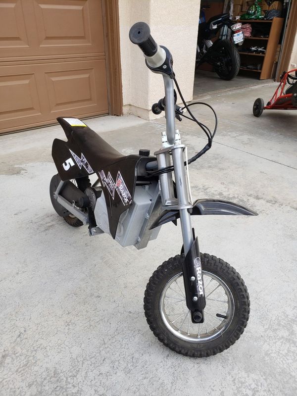 razor 24 volt dirt bike