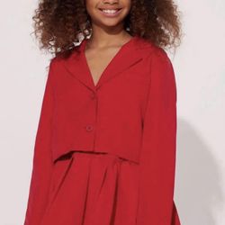 Girls Size 8 Skirt Set