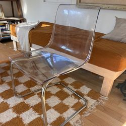 Clear Desk Chair 
