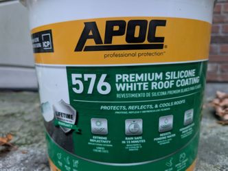 APOC 576 Premium silicone roof coating and tape