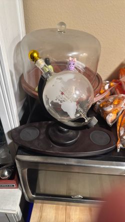 Globe Whiskey Decanter