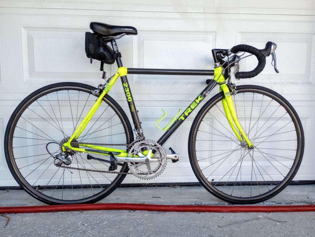 Carbon Fiber Trek 2300 Pro A USA Handbuilt 52cm Beauty That You Really Must See It -