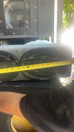Pioneer 6/9 4 way speakers in small enclosure