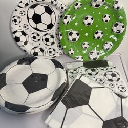 Soccer Birthday Party Supply For 60 People 