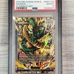 FB07-097 Shenron Leader Alt Art PSA 10