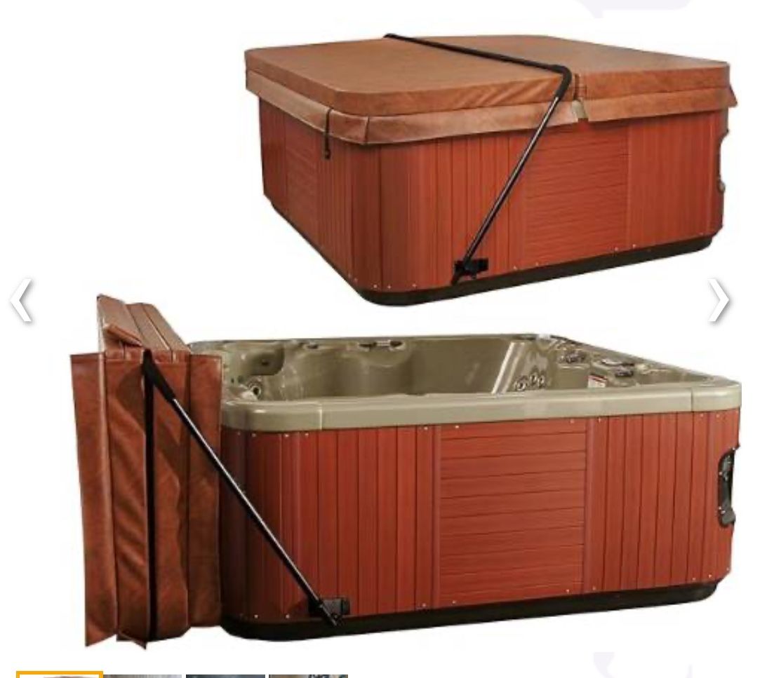 Blue Wave Low Mount Spa Cover Lift, Black NO5022
