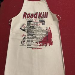 NEW Roadkill Bar And Grill Menu Blood Horror Apron