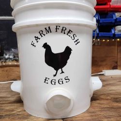 Chicken Feeders And Waterers. 5 Gallon