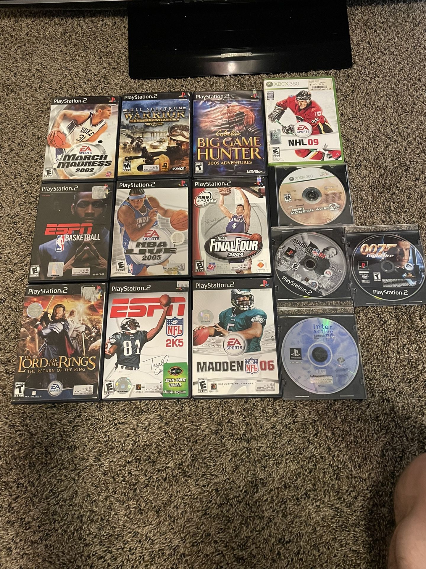 Lot Of PS2 Games