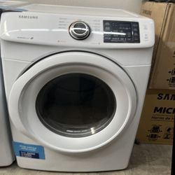 WHITE SAMSUNG FRONT LOAD DRYER