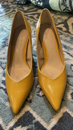 Yellow Women High Heel Shoes