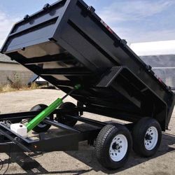 8x10x2 DUMP TRAILER NATM CERTIFIED