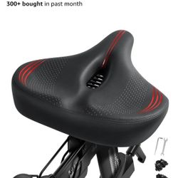 Oversized Large Bike Seat Wuvop