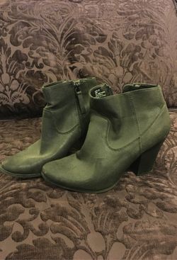 Dark Gray western booties