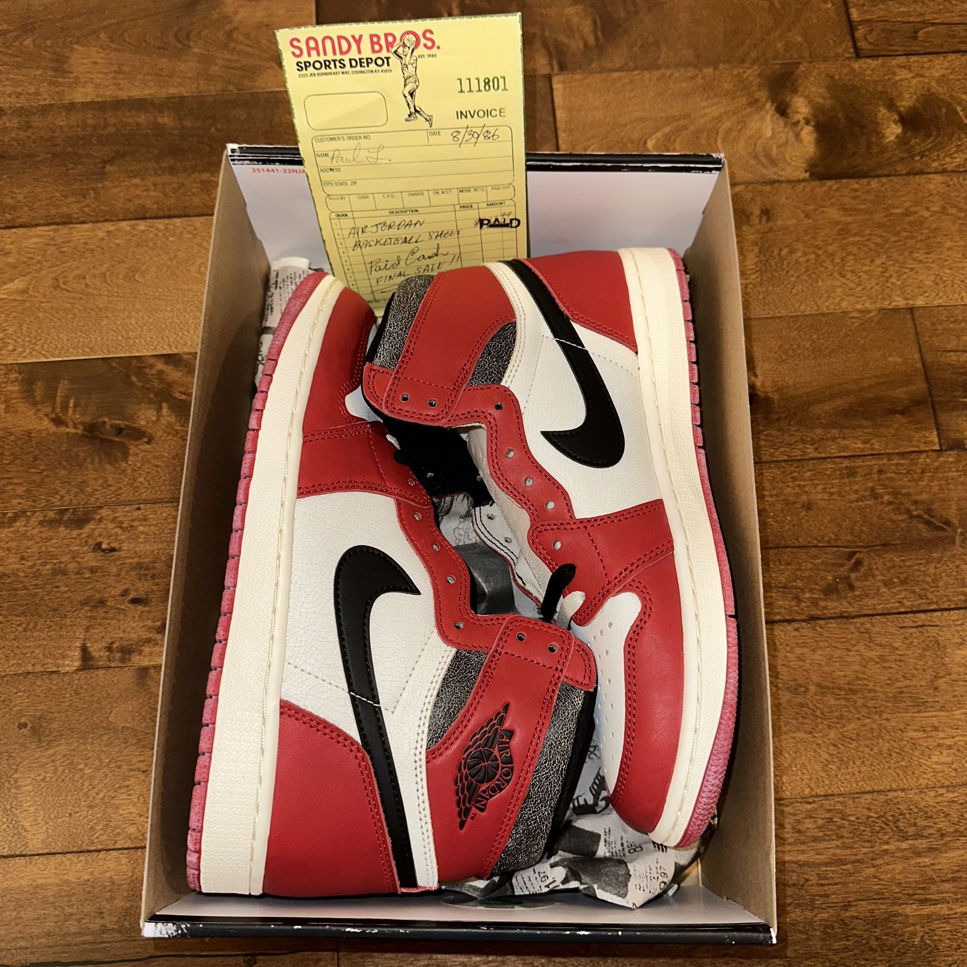 *NEW!* Nike Air Jordan 1 “Lost and Found” Size 10M