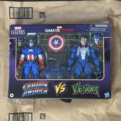 Marvel Legends Captain America And Venom 2 Pack