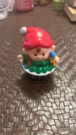 Little people Christmas girl