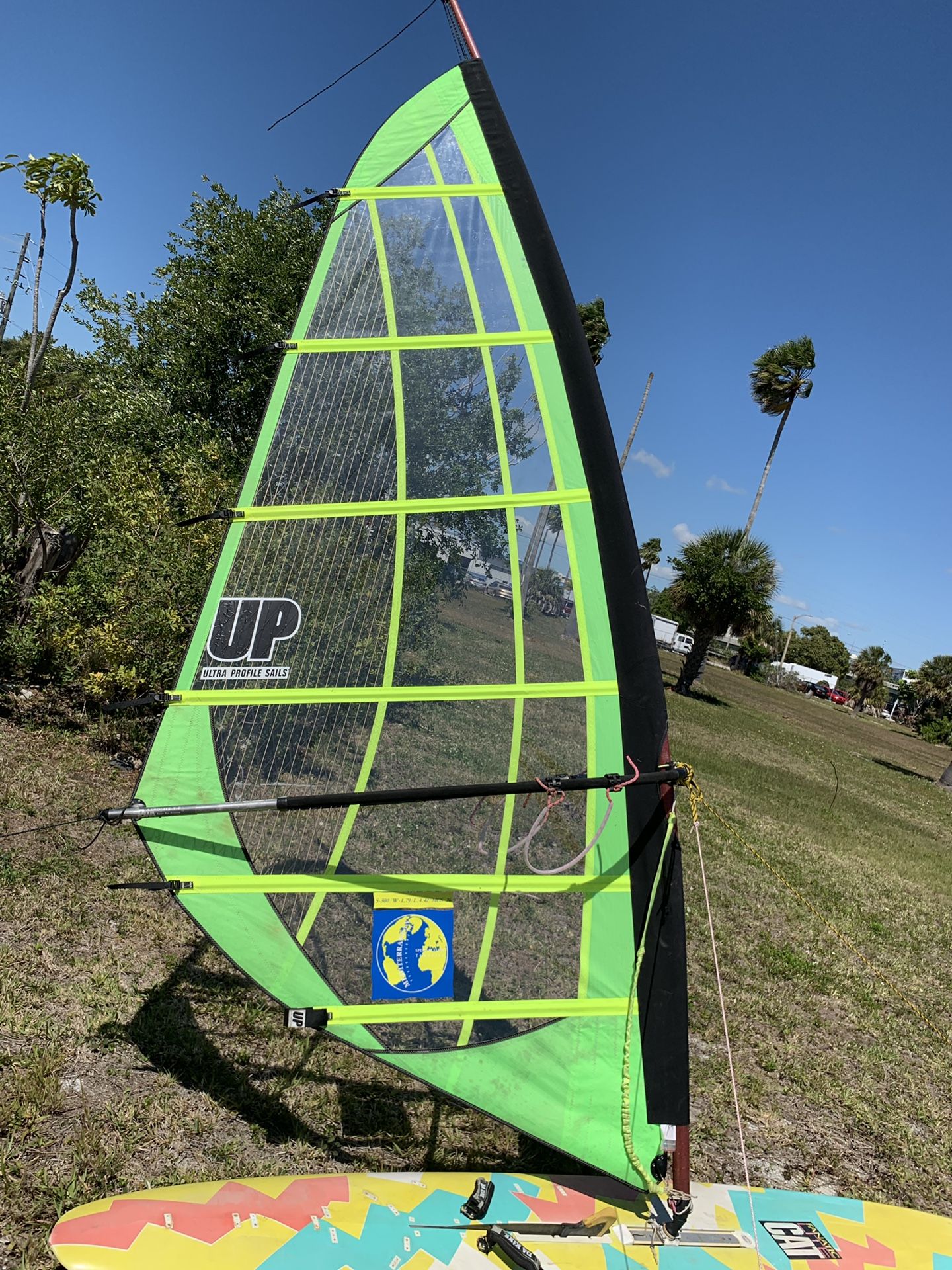 Complete Windsurfing setup beginner thru advanced Fanatic Ultra Lite