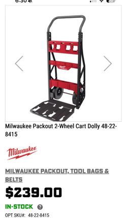 Milwaukee PACKOUT Rolling Tool Cart / Hand Truck