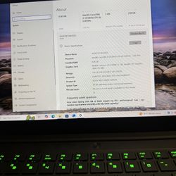 Razer Laptop(trade )