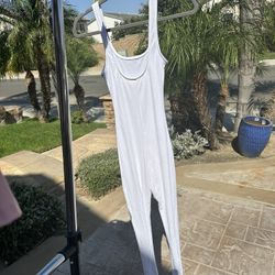 White Cotton Bodysuit 