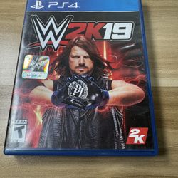PS4 WWE 2K19
