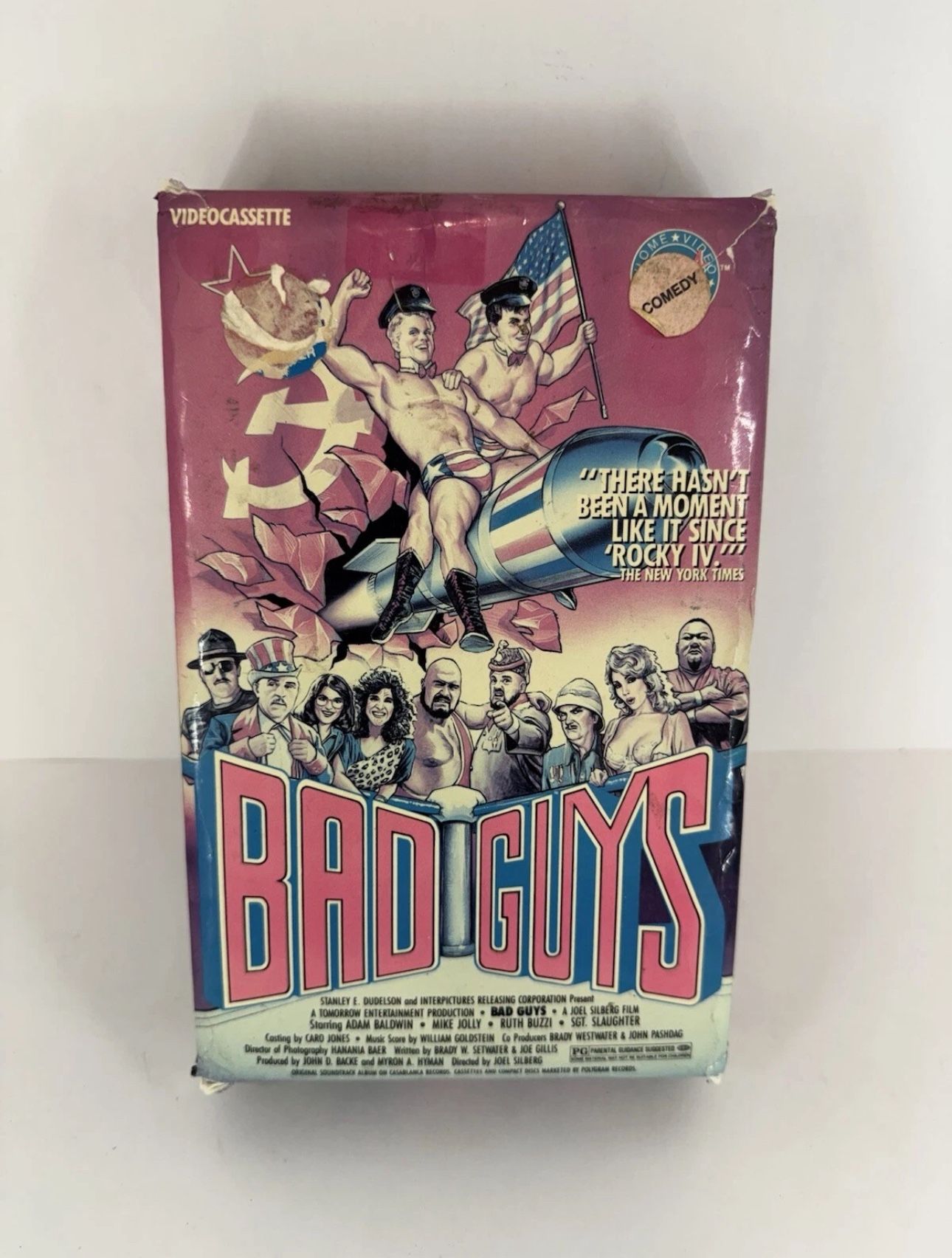 Bad Guys ( VHS, 1986 ) Big Box. Comedy. U.S.A. Home Video. Adam Baldwin