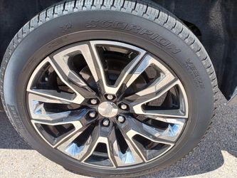 22" WHEELS AND TIRE SET OF 4