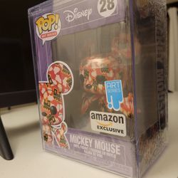 Rare Mickey Mouse Funko Pop with Protective Case