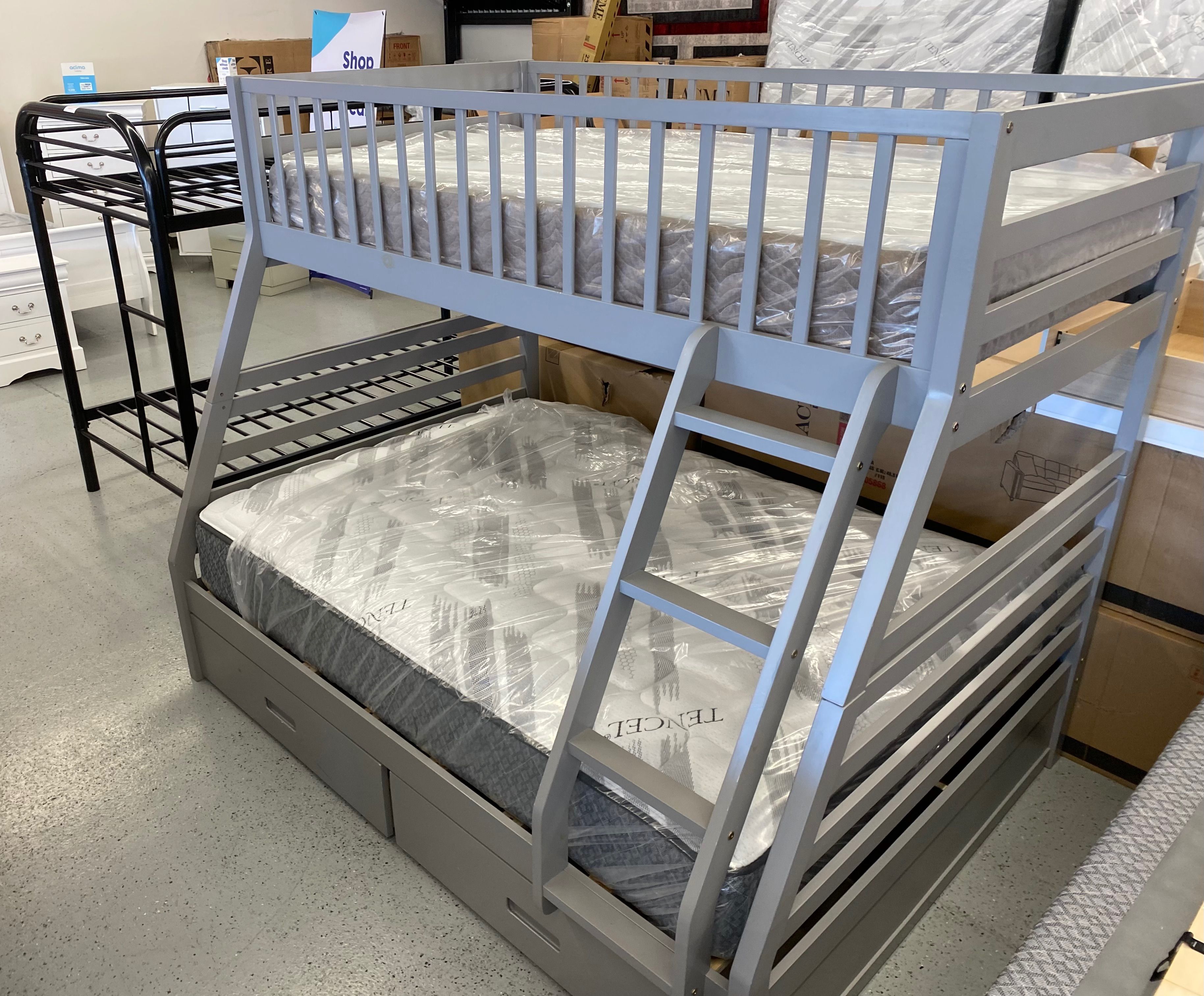 furniture mattress bed frame bunk bed twin full queen king